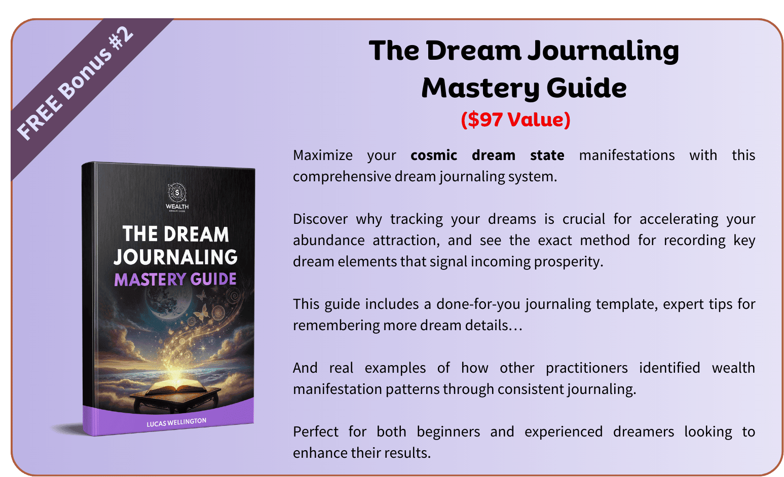 Wealth Dream Code Bonus